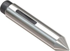 RÖHM Zentrierspitze CoAE für Stirnseiten-Mitnehmer, Farbe: Silber, Durchmesser D: 16 mm - Bild 1