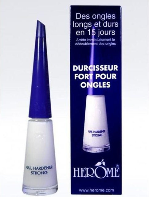 Herôme Durcisseur Fort Nagelhärter, 10 ml, weiß - Bild 1