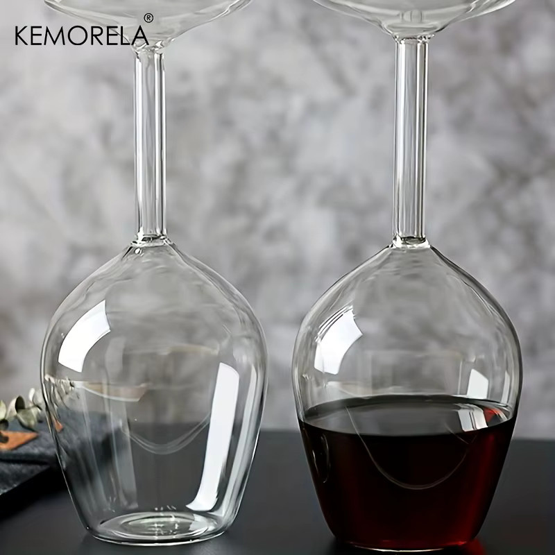 KEMORELA Weinkelch aus Borosilikatglas, transparent, 400 ml - Bild 4