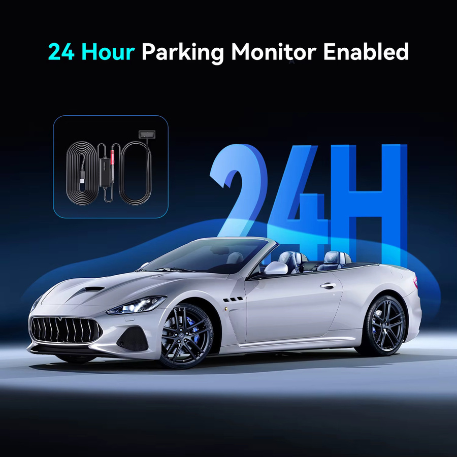 DDPAI Smart OBD Hardware Kit für Dash Cam Z50 Z40 Z50Pro Z60 und Z90 Serie in Schwarz für 24H Parkmodus - Bild 2