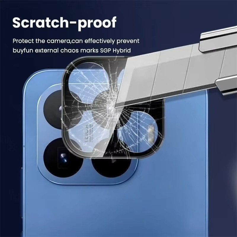 Schwarze 9H 3D Gebogene Linsenschutzfolie aus gehärtetem Glas für Xiaomi 17T und 17T Pro, Kratzfest und Transparent - Bild 4