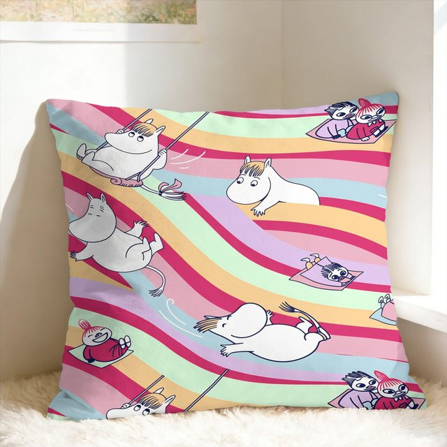 Moomins Kissenbezug von Potdemiel, Mehrfarbig, B/H: 50 x 30 cm - Bild 1