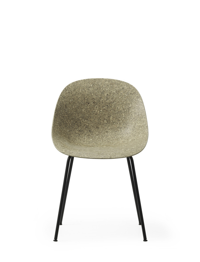Normann Copenhagen Mat Stuhl in Grün mit Stoffbezug aus Hanf und Seegras - Bild 2