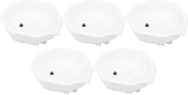 5 Stück Haarwaschbecken Spülbecken Ergonomische Kopfstütze Shampoo-Schüssel für Salon Shampoo-Stuhl - Bild 1