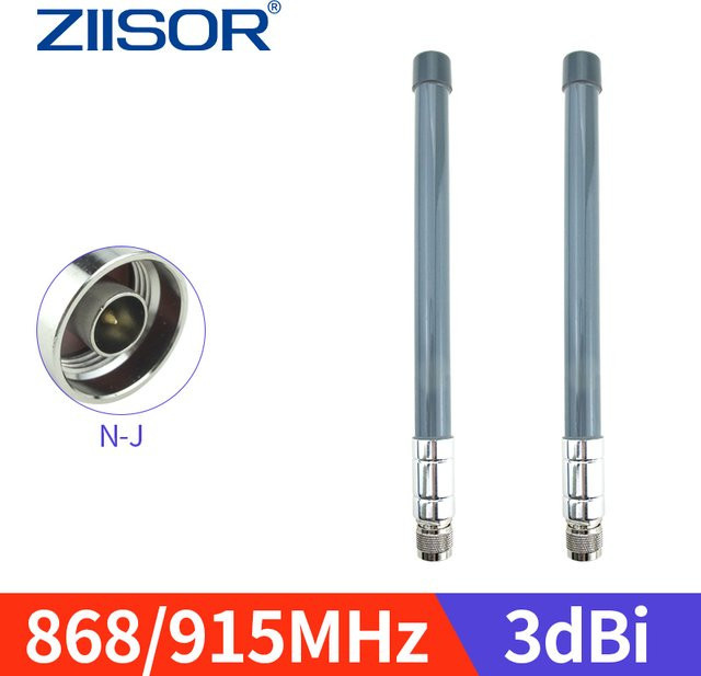 ZIISOR Meshtastic LoRa Außenantenne aus Fiberglas mit N-Stecker für 868 MHz und 915 MHz Long Range - Bild 1