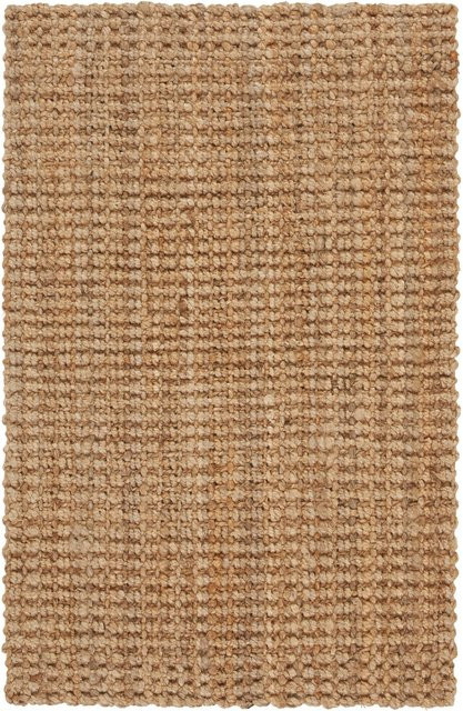 Mömax Handwebteppich Stockholm in Beige, rechteckig, Jute, B/T: 60 x 90 cm - Bild 1