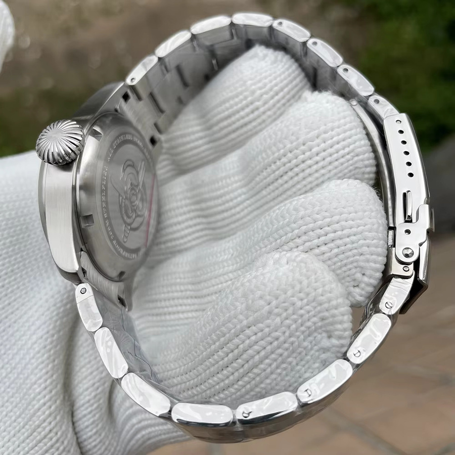 STEELFLIER Armbanduhr, Quarz, Edelstahl, Schwarz, Silber, Herren - Bild 4