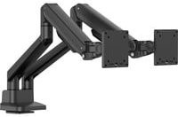 IIYAMA Monitorhalterung DS4002C-B1 Dual-Tischhalterung mit Gasdruckfeder, Schwarz, VESA 100x100, für Monitore 24-32 Zoll - Bild 2