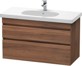 Duravit Waschtischunterschrank DuraStyle in Nussbaum Natur, wandhängend, B: 100 cm, T: 45,3 cm, H: 61 cm - Bild 1