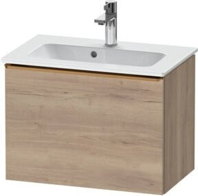 Duravit Waschtischunterschrank D-Neo Compact, beige, wandhängend, B: 61 cm, T: 37,2 cm, H: 44 cm - Bild 1