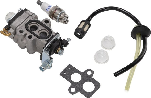 RedMax Vergaser aus Aluminium in Silber für Freischneider, Trimmer und Handgebläse, passend für GZ25N, BCZ260TS, BCZ2460TS, GZ30N, HBZ2610, HBZ2500 und HBZ2600 - Bild 1
