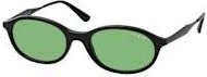 Vogue VO 5625S Sonnenbrille, Vollrand, Oval, Damen, Black, Green - Bild 1