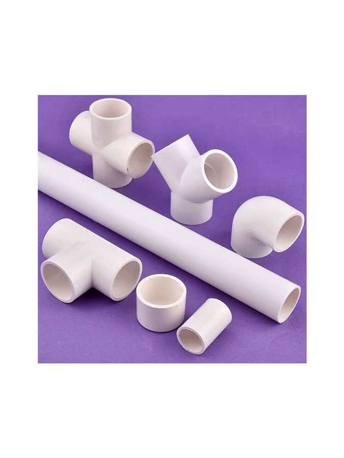SgooHan PVC-Rohrverbinder Set in Weiß für Aquarium und Gartenbewässerung mit Winkelstück, T-Stück und Kreuzverbinder in 20-50mm - Bild 2