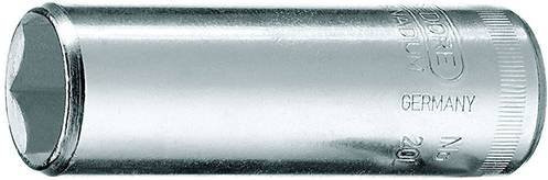 Gedore Steckschlüsseleinsatz 1/4 Zoll 6-kant lang SW 10mm silber - Bild 1