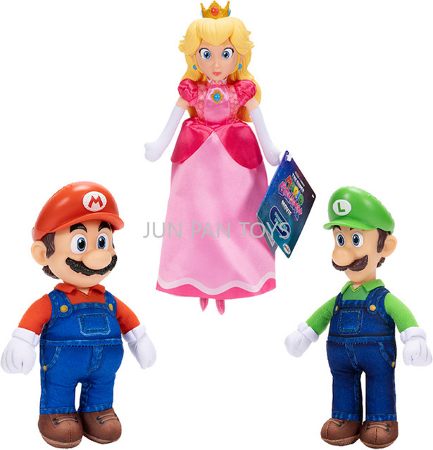 TAKARA TOMY Super Mario Figuren, 9-teiliges Set, Plüschpuppen - Bild 1