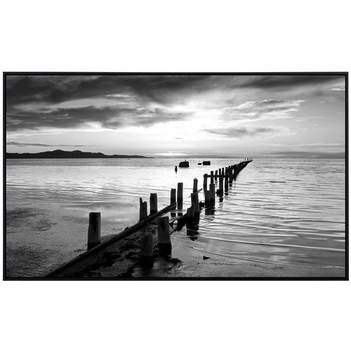 papermoon EcoHeat Infrarotheizung Strand in Schwarz und Weiss mit Matt-Effekt und App-Steuerung - Bild 2
