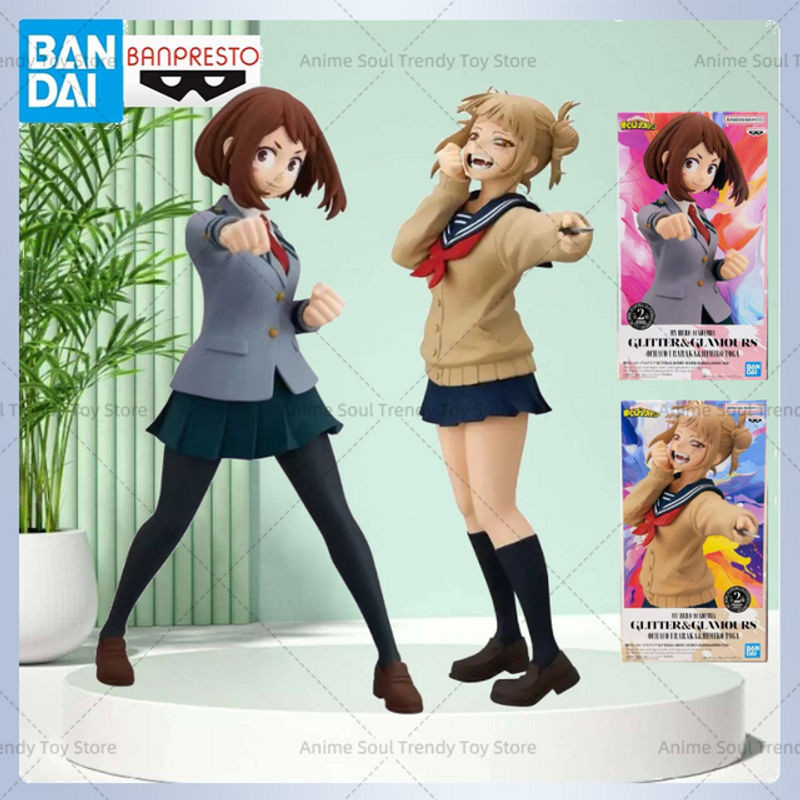 Bandai Namco Banpresto Glitter & Glamours My Hero Academia Anime-Figur Himiko Toga und Ochaco Uraraka mehrfarbig - Bild 1