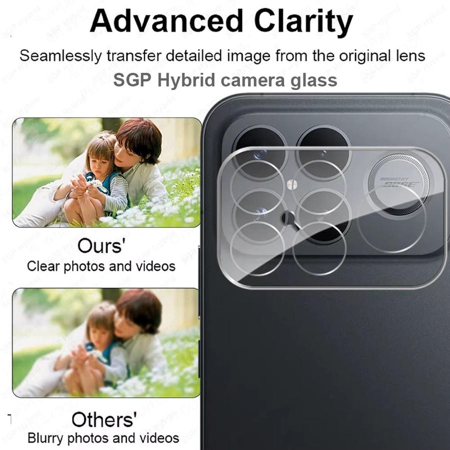 Xiaomi Kamera Glas Schutz für POCO F8 Ultra und POCO F8 Pro 5G, transparent - Bild 3