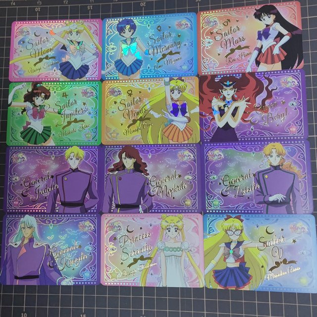 Sailor Moon Sammel Flash Card, Anime Cartoon, ab 18 Jahren - Bild 1