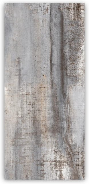 Walllux Duschrückwand Loft Alu-Verbund in Grau Steinoptik, B/H: 90 x 200 cm, Stärke: 3 mm - Bild 1