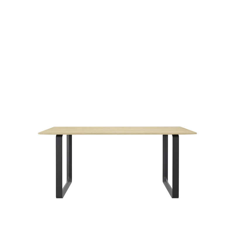 Muuto 70 70 Esstisch in Beige aus Eichenholz mit skandinavischem Design, Höhe: 73 cm - Bild 2