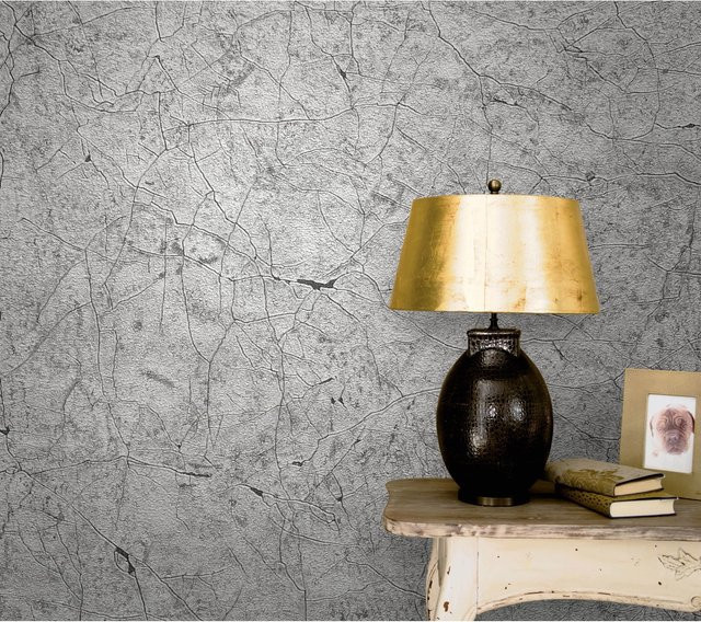 Marburg Vliestapete Vintage Deluxe in Grau mit Marmoroptik und Struktur, FSC-zertifiziert - Bild 1