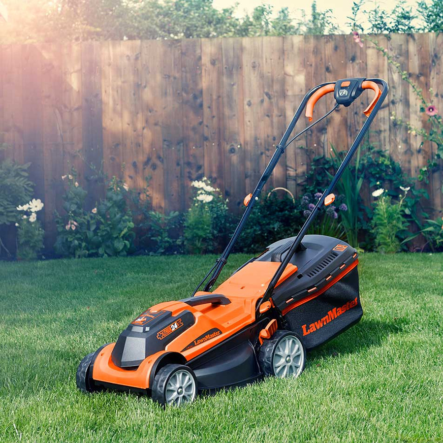 LawnMaster Akku-Rasenmäher 24V mit 34 cm Schnittbreite - Bild 2