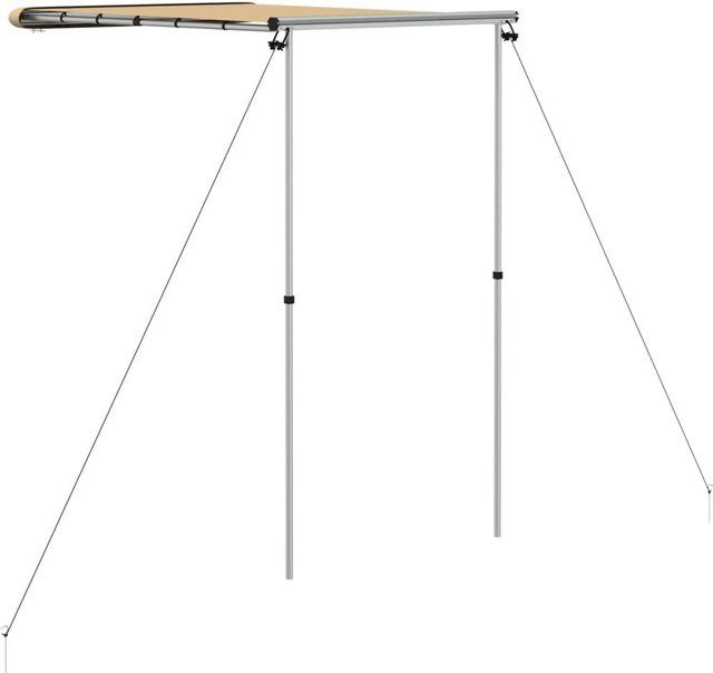 Wohnwagenvorzelt Yiwydaa Beige B/T/H: 120 x 200 x 215 cm - Bild 1