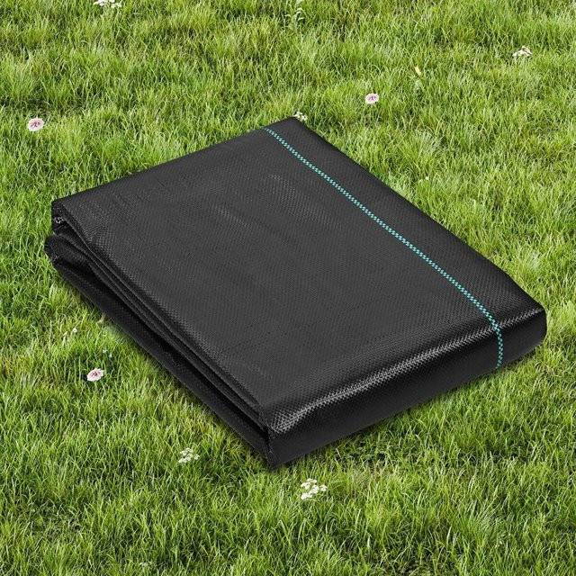 Buying Solutions MB Premium Heavy Duty Unkrautbarriere Landschaftsgewebe aus Polypropylen, hochdurchlässige Unkrautmatte für Garten und Auffahrt, Breite: 91,44 cm, Tiefe: 15,24 m - Bild 1