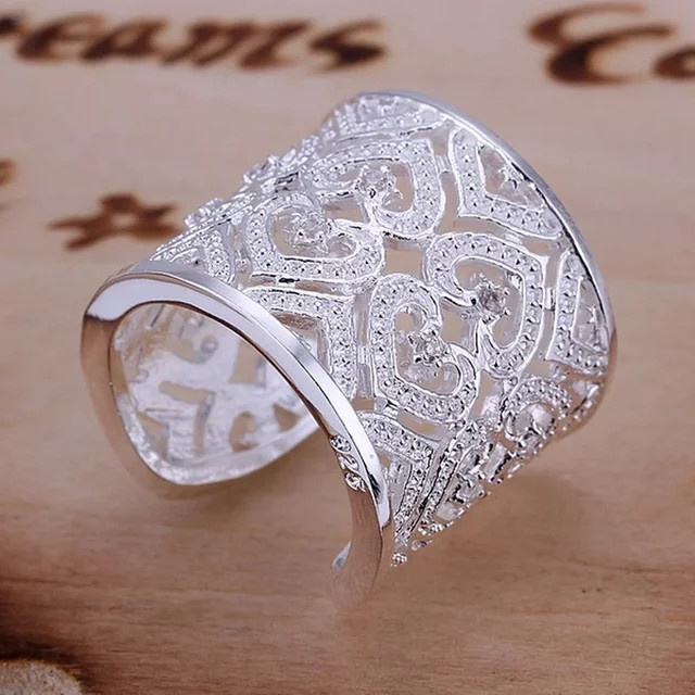 URMYLADY Ring 925 Silber, Kristall, Damen - Bild 1