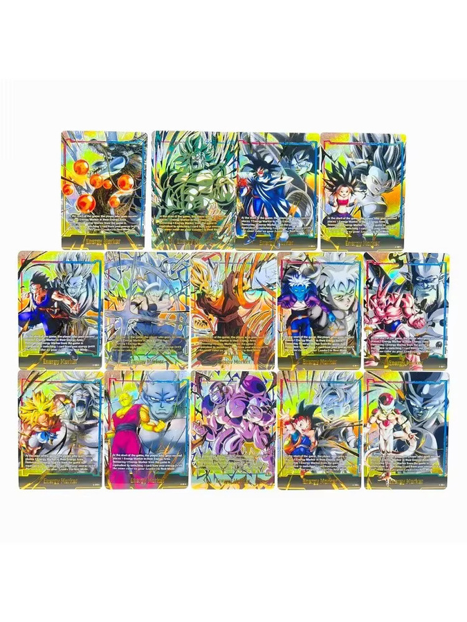 Bandai Dragon Ball Sammelkarten, Son Goku Beerus Energiemarkierungskarten, Spielkarten - Bild 3