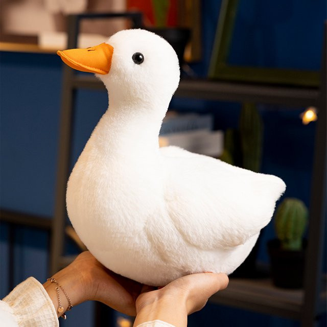 YUZHINUO Ente Plüsch, weiß, Stofftier - Bild 1