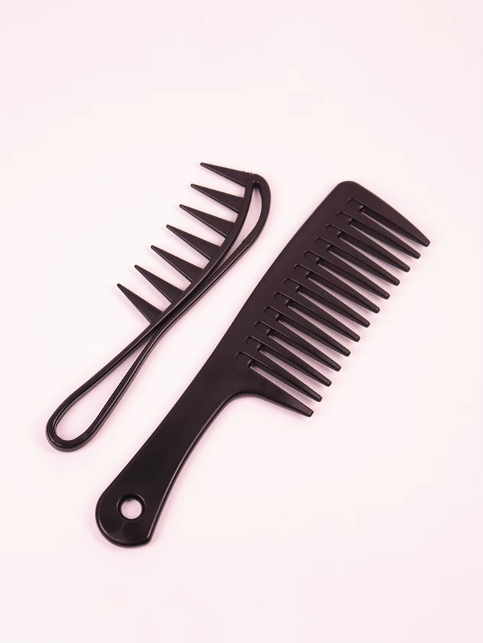 2-teiliges Haarstyling-Kamm-Set, hitzebeständig und antistatisch - Bild 2