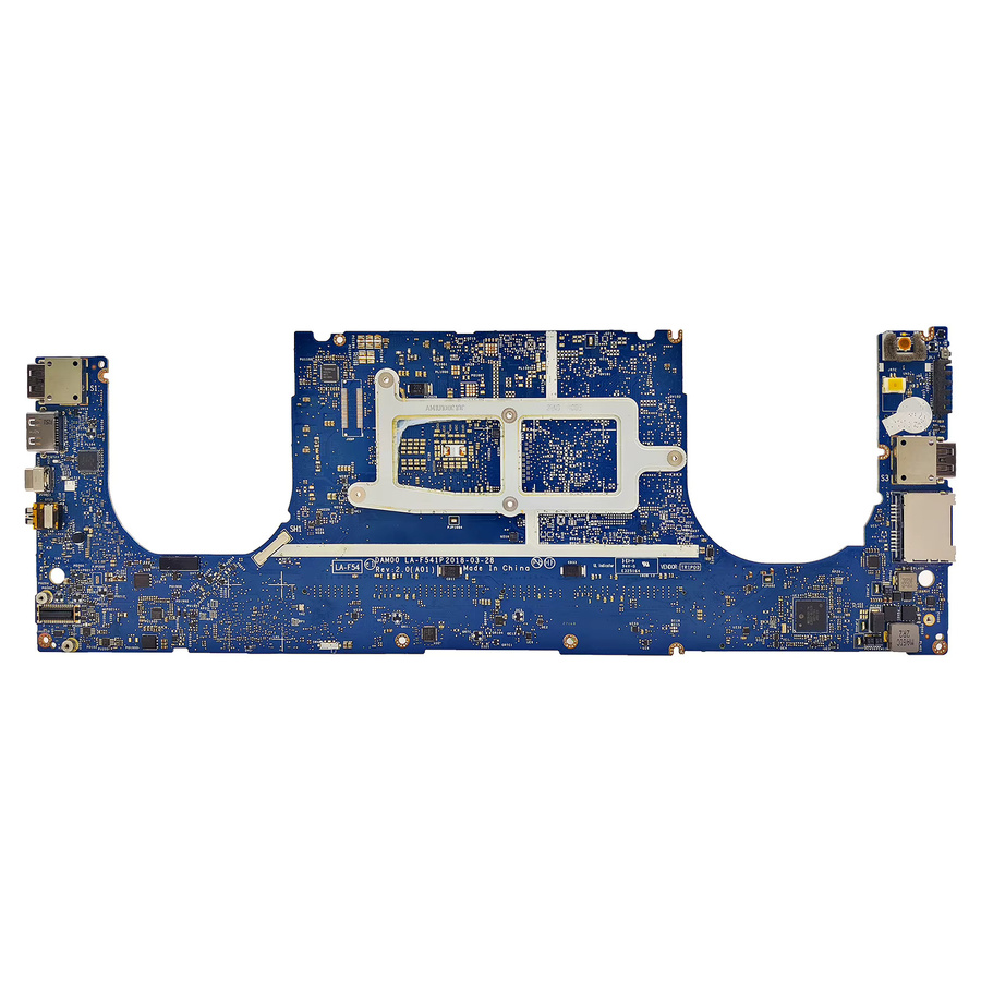 Dell Precision 5530 und XPS 15 9570 Laptop-Motherboard LA-F541P mit I5 I7 I9 CPU und GTX1050 GTX1050TI P1000 P2000 Grafikkarte in Blau - Bild 3
