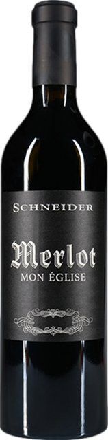 Weingut Markus Schneider Mon Église Merlot Rotwein, Pfalz, 2020, trocken, 0,75 l - Bild 1