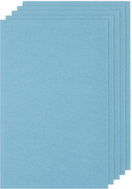 Rico Design Paper Poetry Luxury Karten A4 in Dusk Blue - Bild 1