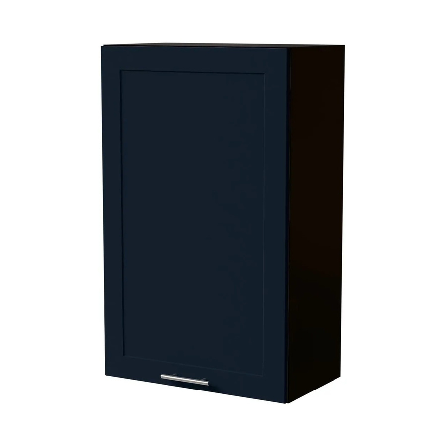Feldmann-Wohnen Hängeschrank Oslo W4/60/60 Schwarz Indigo Matt B/T/H: 60 x 32,5 x 96 cm - Bild 2