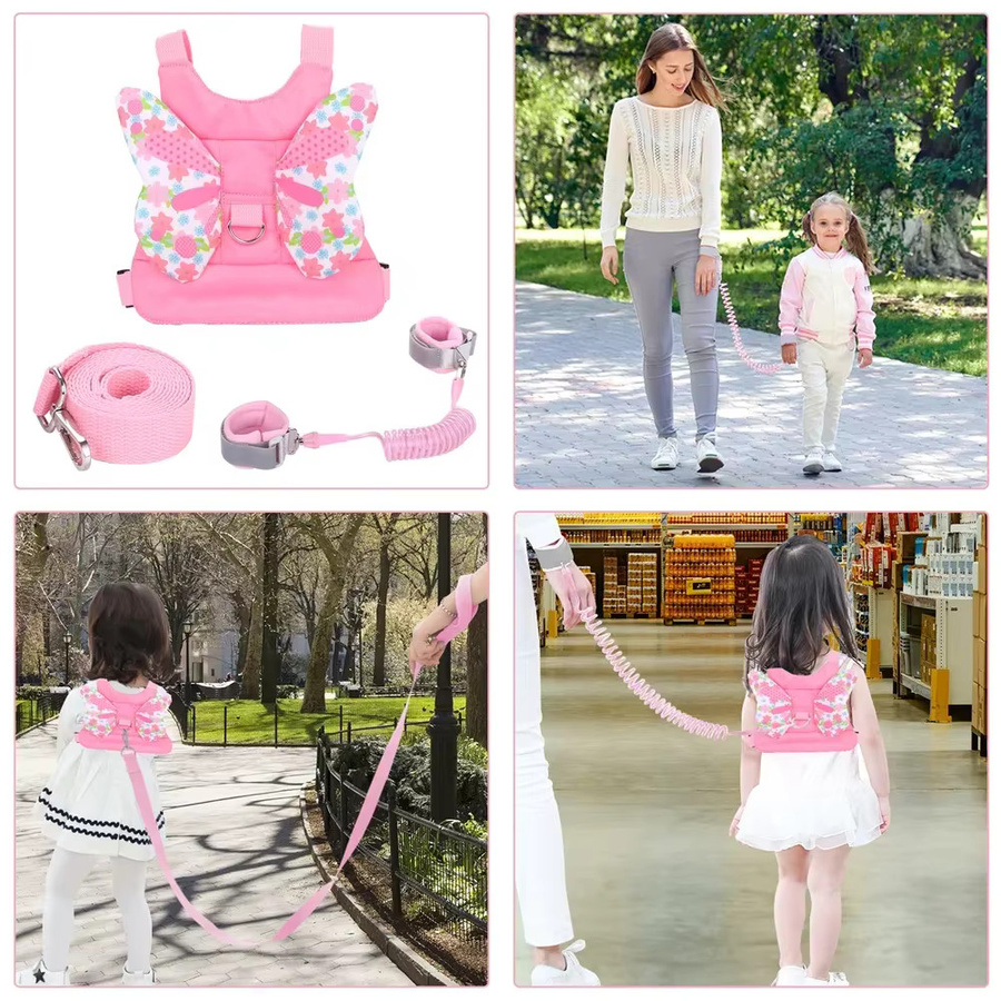 Sicherheitsleine für Kleinkinder als Handgelenk-Assistent in Rosa - Bild 2