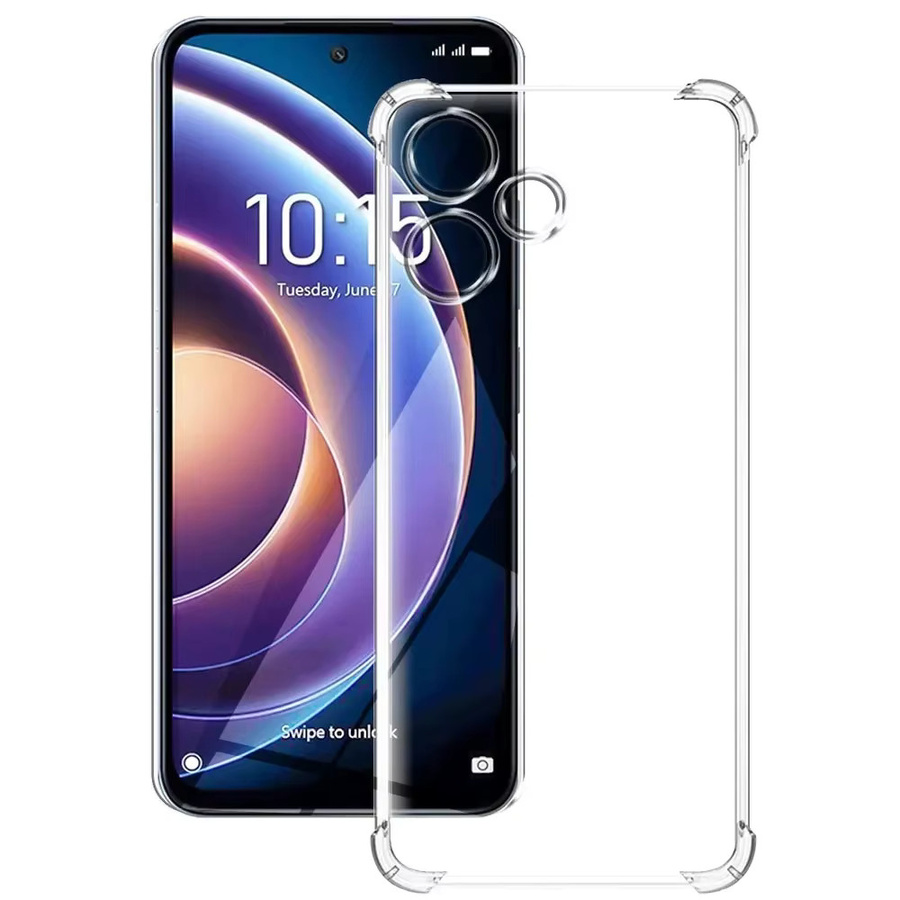 Stoßfeste Silikon-Handyhülle für Xiaomi Redmi Note 11 12 13 14 15 Pro Plus 5G, Transparent - Bild 2