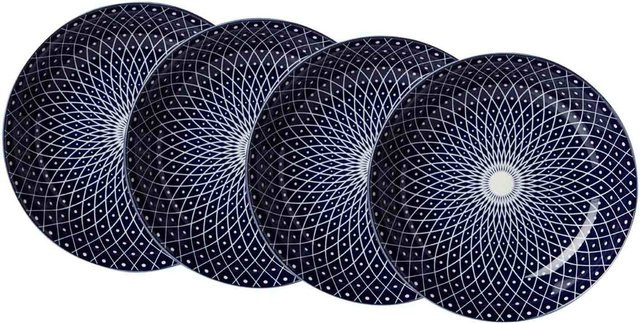 Ritzenhoff & Breker Suppenteller Royal Reiko Blue Durchmesser: 20,5 cm 4er Set - Bild 1