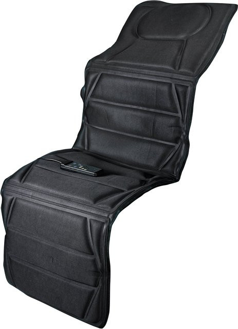 GHZ-Matra Massagematte Luxus 2in1 in Schwarz mit Wärmefunktion für den ganzen Körper - Bild 1