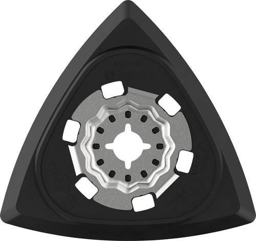 Bosch Pro AVZ 93 G Schleifplatte für Multifunktionswerkzeuge in Schwarz, Durchmesser: 9,3 cm - Bild 1