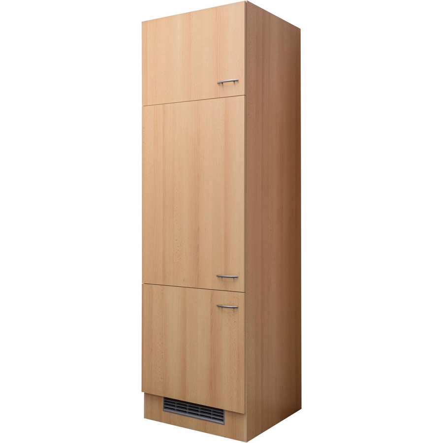 Flex-Well Classic Küchen-Geräteumbauschrank Nano Buche Nachbildung, B/T/H: 60 x 54,1 x 200 cm - Bild 2