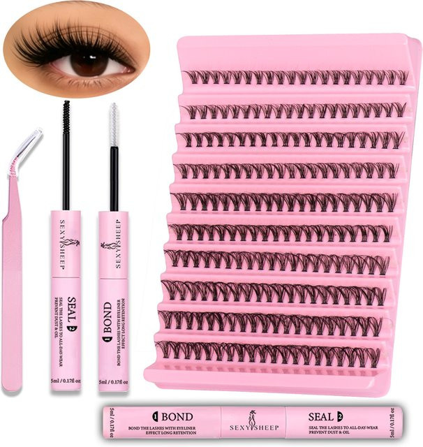SEXYSHEEP DIY Wimpernverlängerungs-Set, Black, Unisex - Bild 1