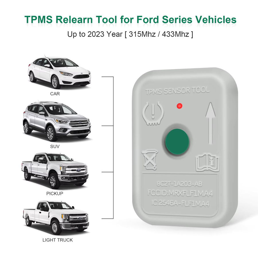 Auto TPMS Reset Tool für Ford zur Aktivierung und zum Relearn von Reifendrucksensoren 8C2T-1A203-AB - Bild 2