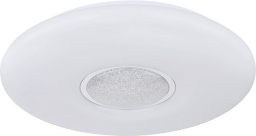 GLOBO LIGHTING LED-Deckenleuchte Sully Weiß mit Farbwechsel, Fernbedienung und Dimmer, Durchmesser: 41 cm - Bild 1
