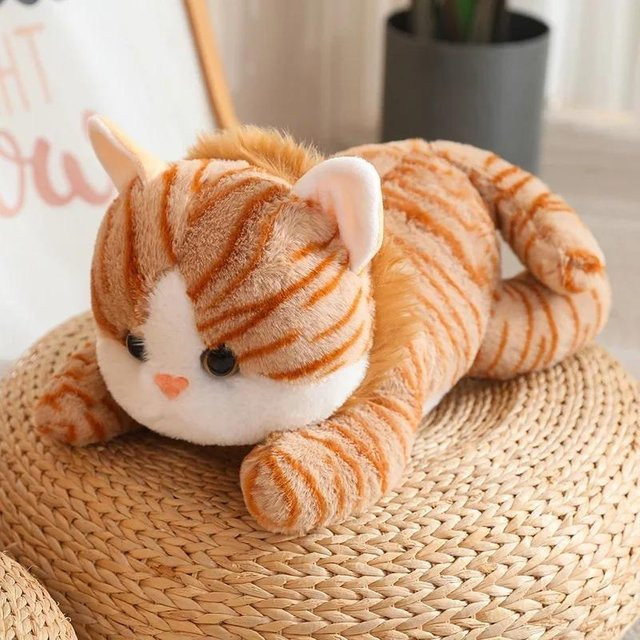 Yiran toy Kawaii Katze Toast Blume Brot Taiyaki Löwe Plüschtier, 30cm - Bild 1