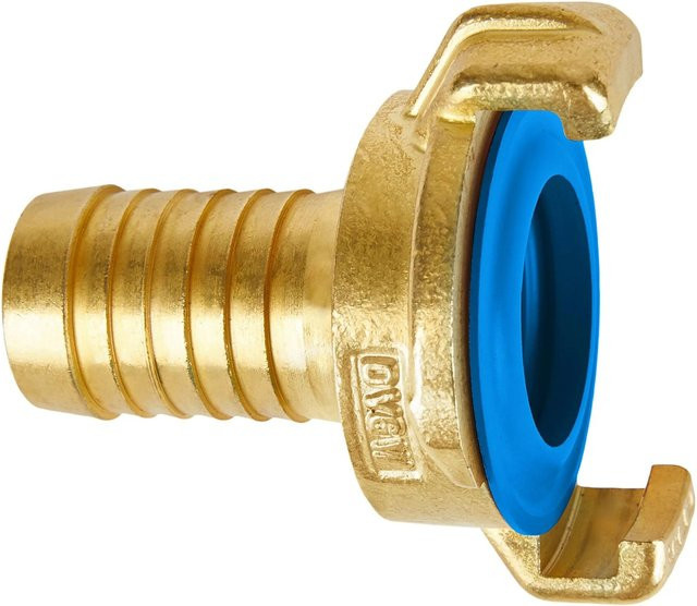 Geka Schlauchstück K MS DVGW in Blau und Gold mit 19 mm (3/4 Zoll) - Bild 1