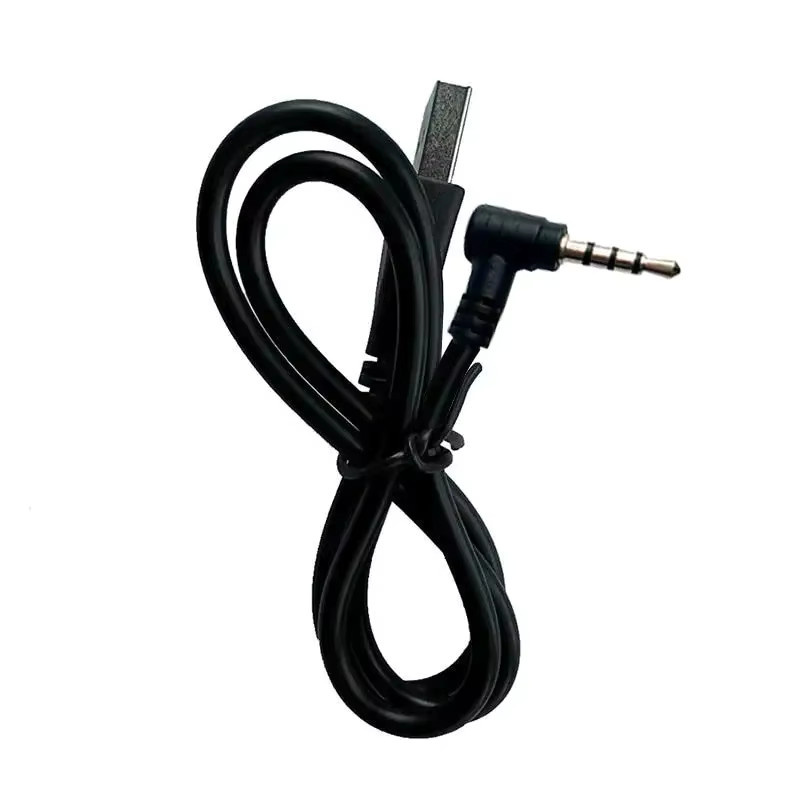 EJEAS Ladekabel mit 3,5 mm Klinke für Bluetooth Walkie-Talkie Helm-Headsets V6 PRO und V4 PLUS in Schwarz - Bild 3