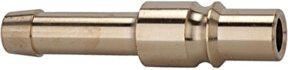 Riegler Einstecktülle für Kupplungen NW 12, Messing blank, Farbe Gold, LW 13 - Bild 1